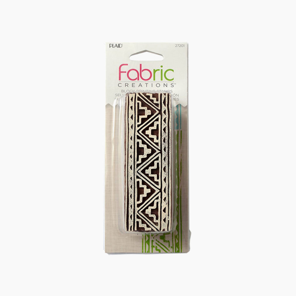 Fabric Creation Print Block Bdr Tribal 1