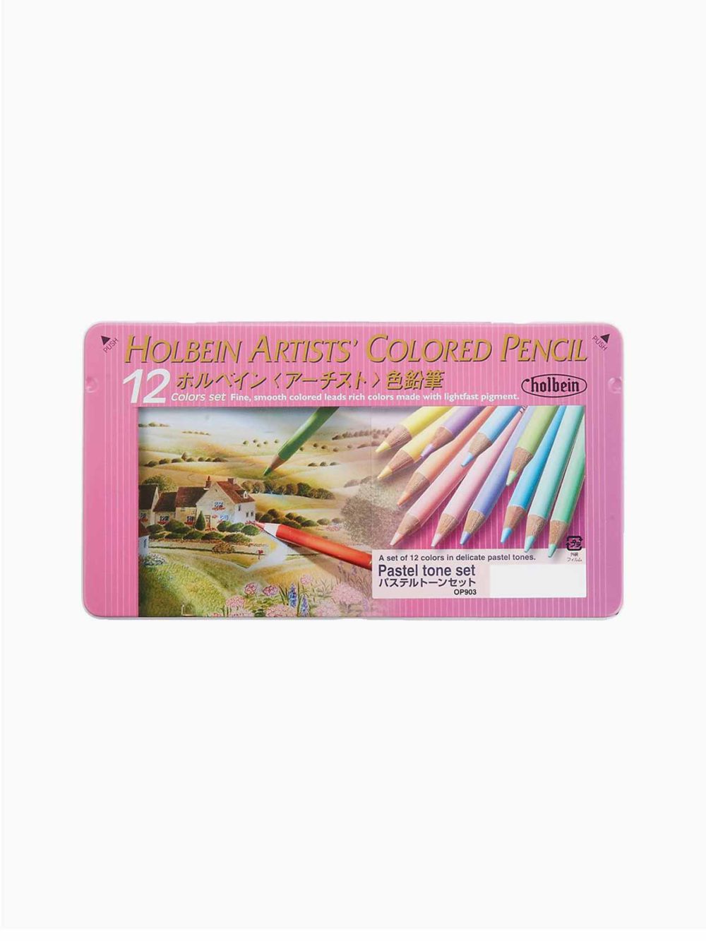 Holbein Pastel Tone Set of 12 Colors