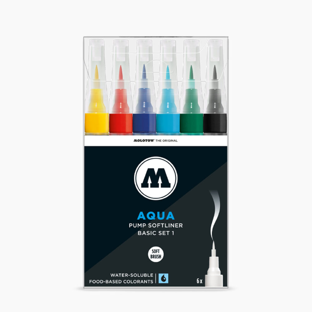 MOLOTOW GRAFX Aqua Ink Basic-Set 1