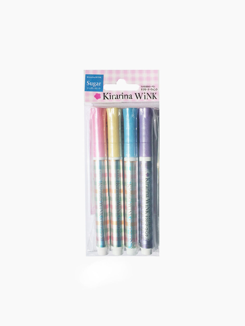 Kirarina Wink Glitter Color Pen 4 Color Set Cocktail